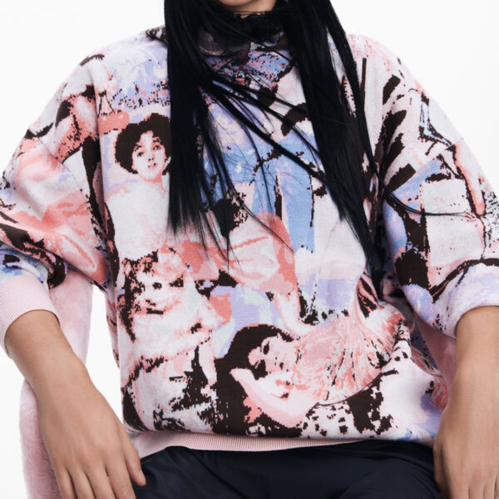 DESIGUAL VICTORIAN SWEATSHIRT MARÍA ESCOTÉ